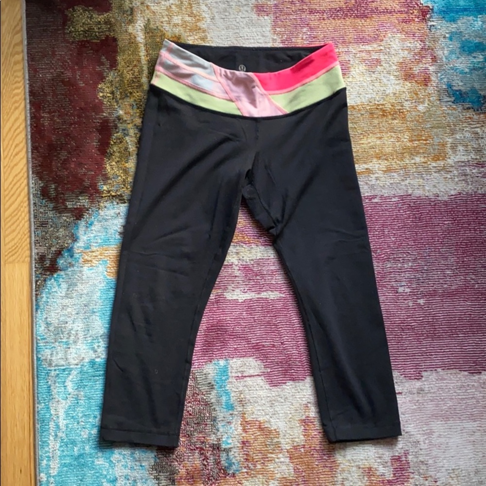 Lululemon Wunder Under Crop - Reversible